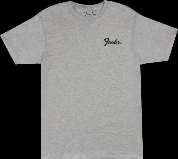 Fender Fender® Transition Logo Tee, Athletic Gray, L