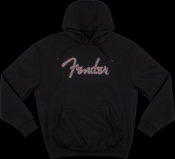 Fender Fender® Spaghetti Logo Wavy Checker Hoodie, Pink Checker, M