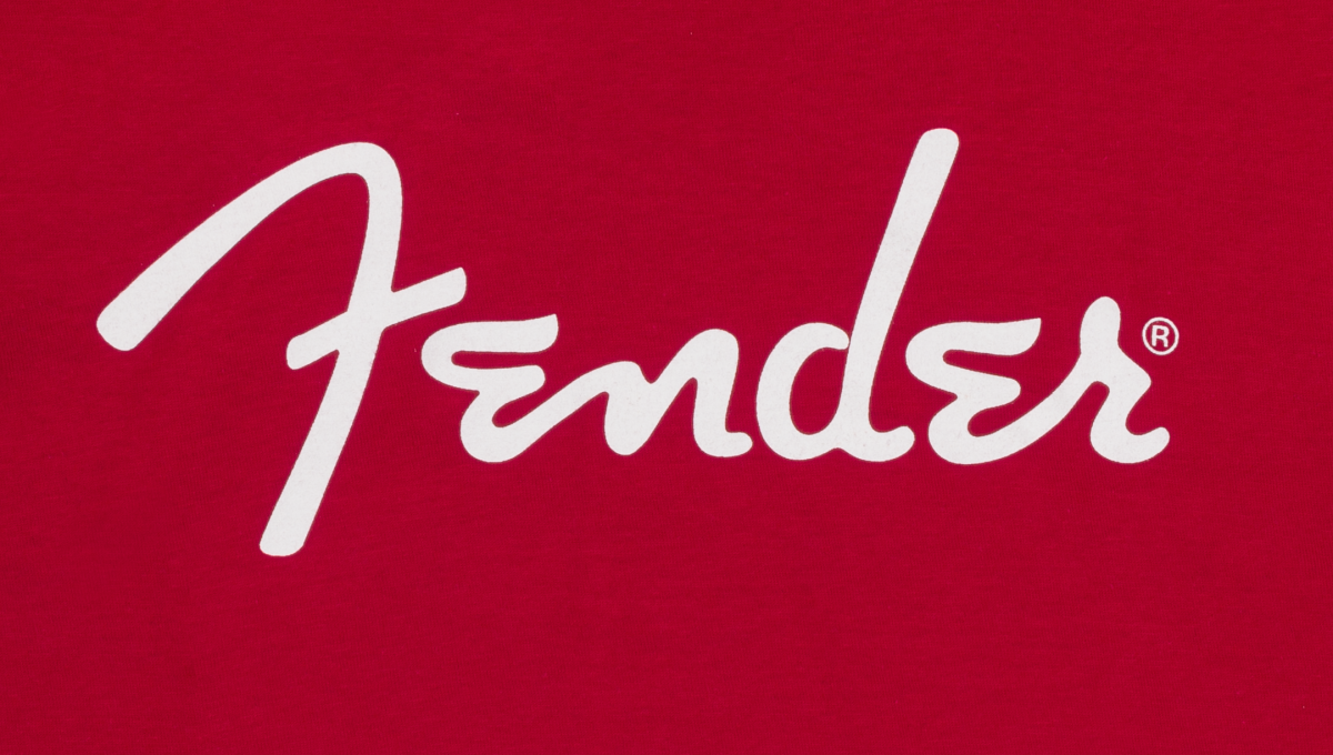 Fender Fender® Spaghetti Logo T-Shirt, Dakota Red, S