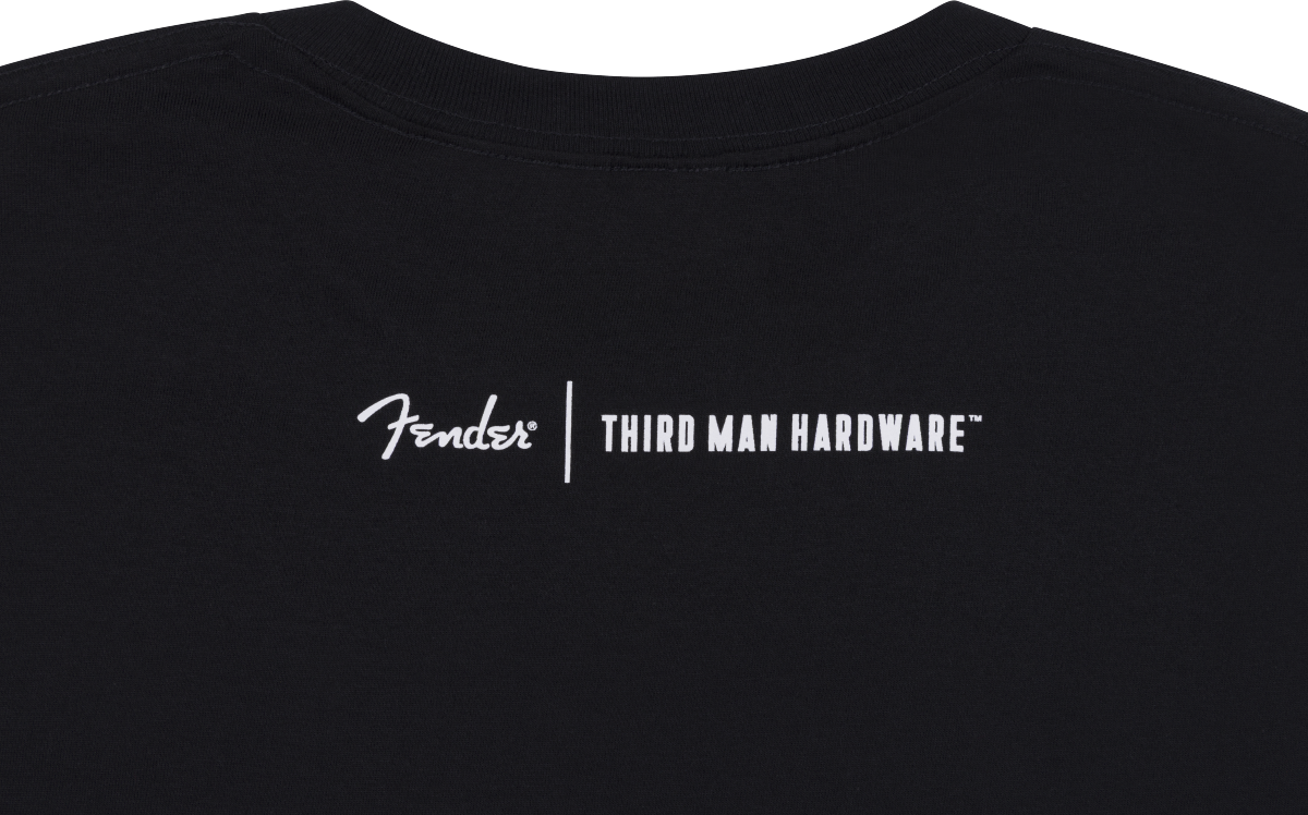 Fender Fender® x Third Man Hardware™ Tee, Black, S