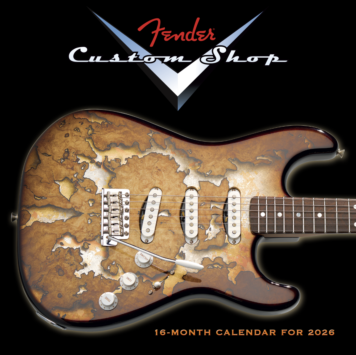 Fender 2026 Fender® Custom Shop Calendar