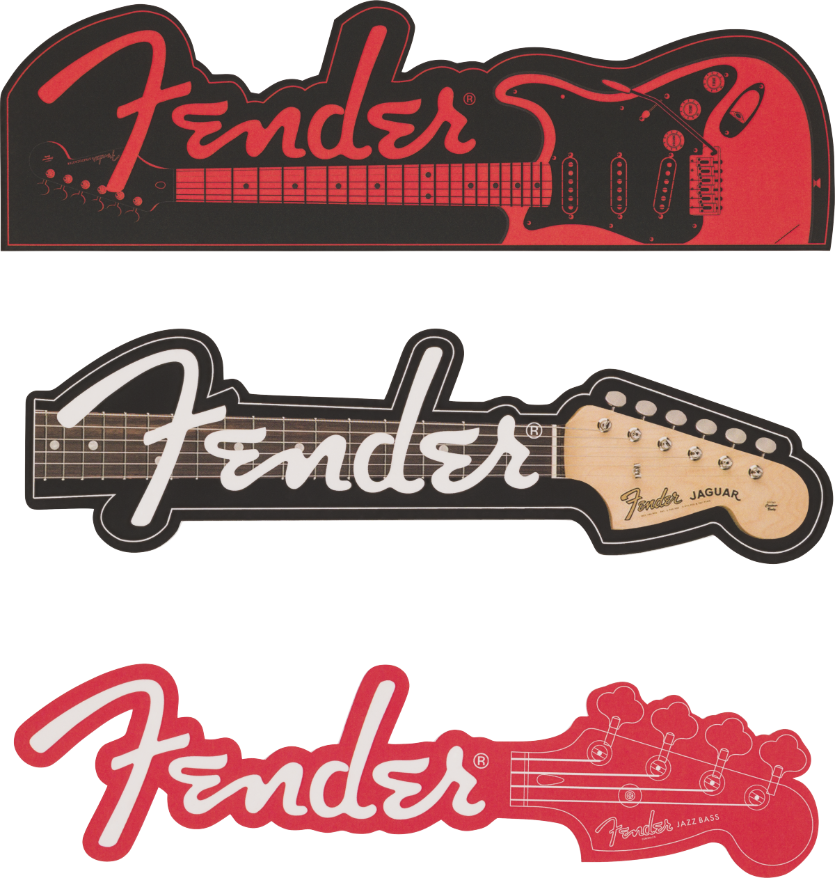 Fender Fender Bookmarks, Set of 3