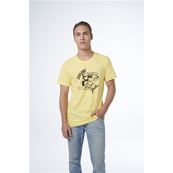 Fender Fender® Cyclone T-Shirt, Yellow, XXL