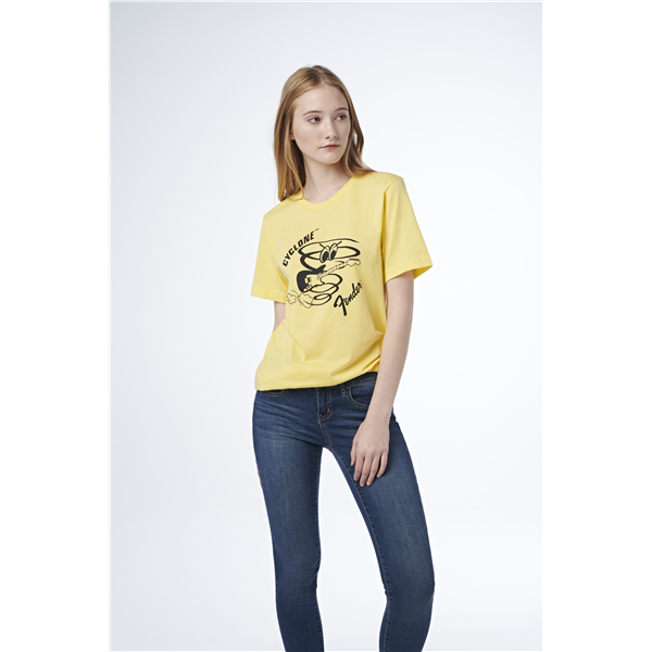 Fender Fender® Cyclone T-Shirt, Yellow, XXL