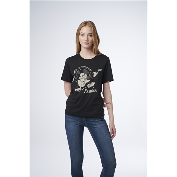 Fender Recording Machine T-Shirt, Black, S