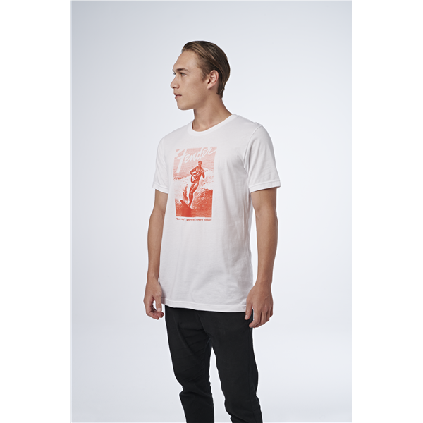 Fender Fender® Jaguar® Surf T-Shirt, White and Red, S