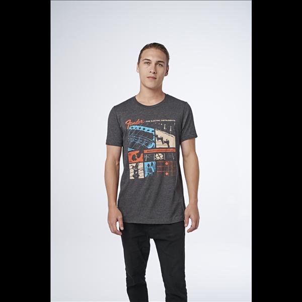 Fender Fender® Jaguar® T-Shirt, Dark Gray, S