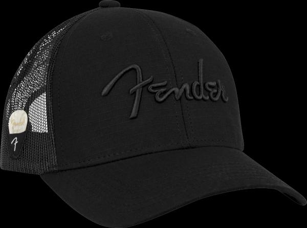 Fender Fender® Snap Back Pick Holder Hat, Black
