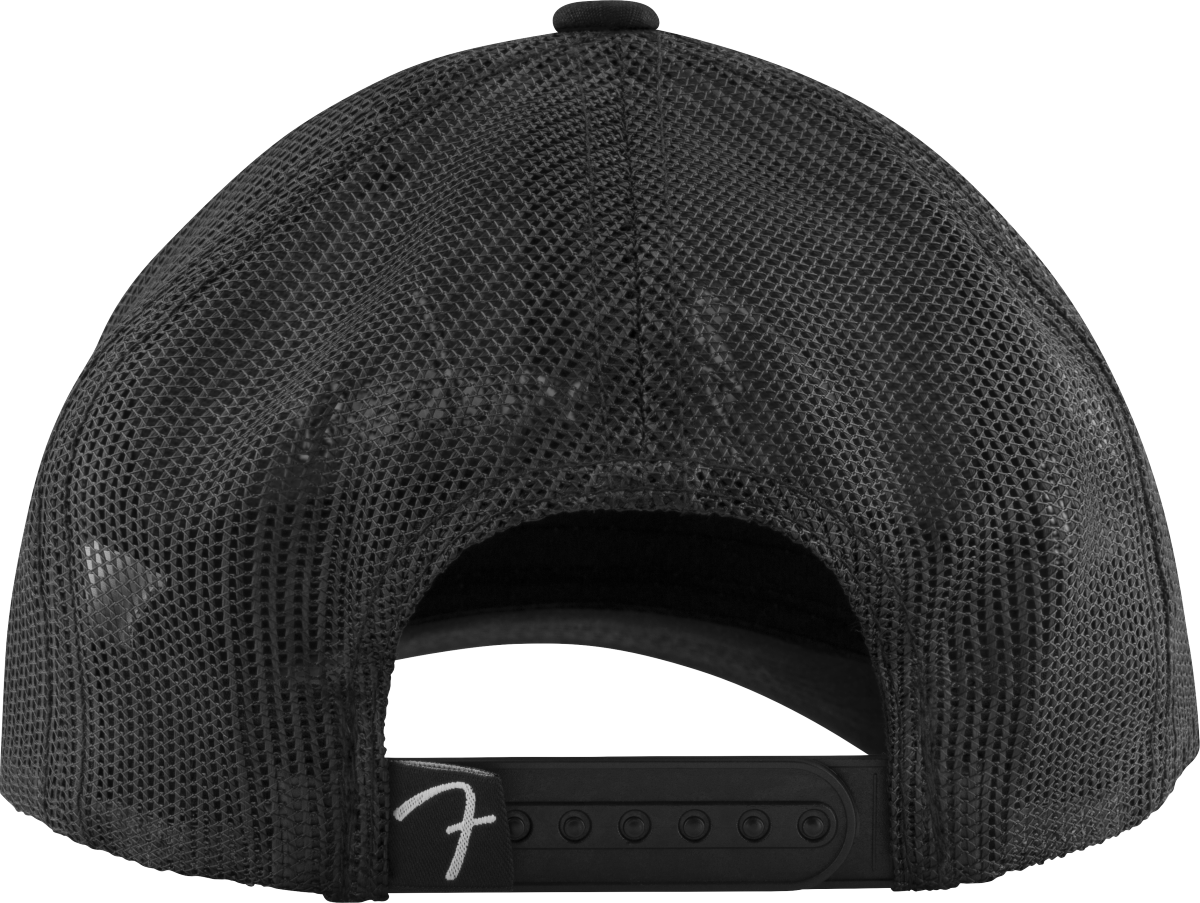 Fender Fender® Snap Back Pick Holder Hat, Black