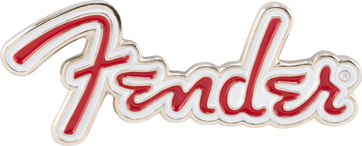 Fender Fender™ RED LOGO ENAMEL PIN