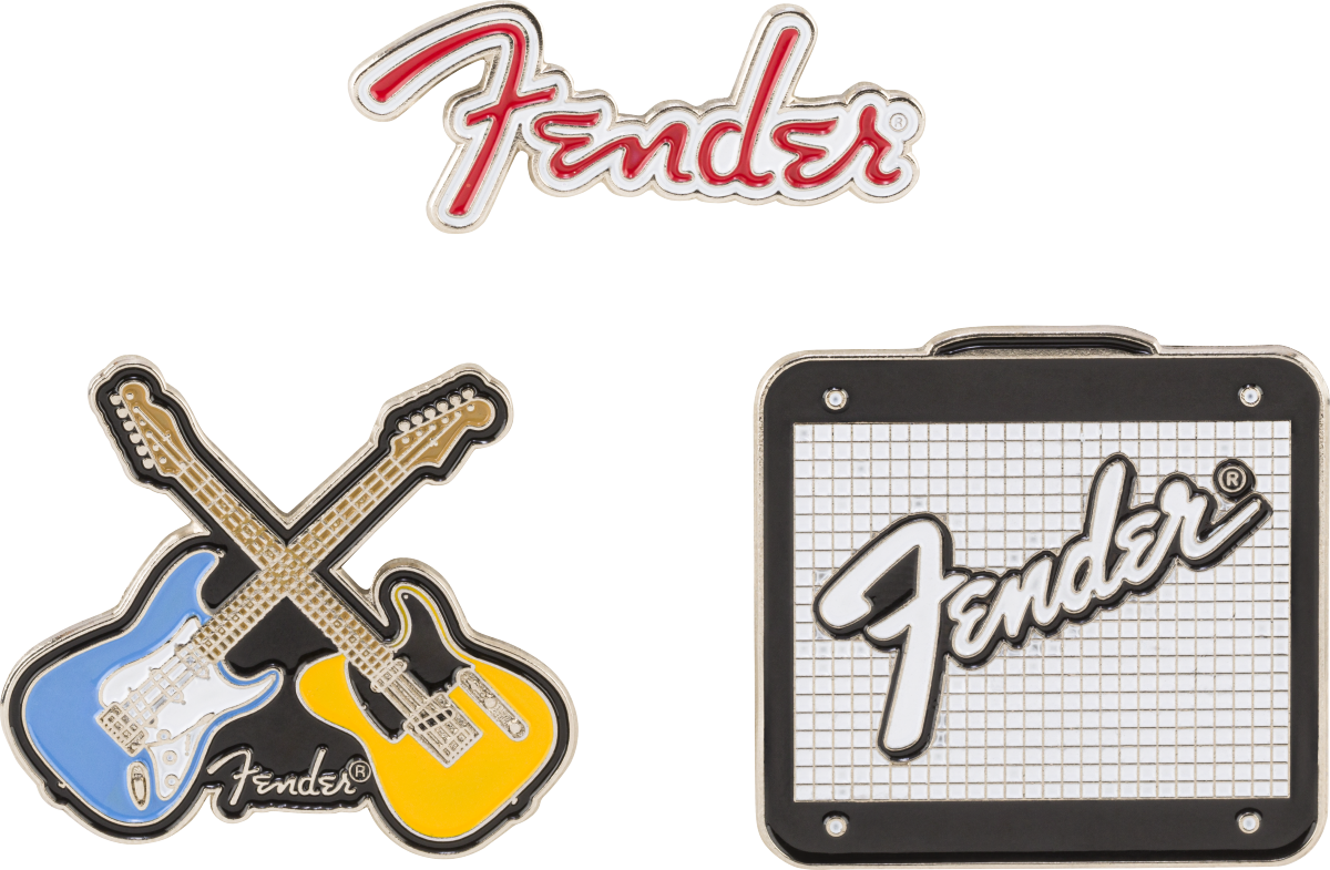 Fender Fender™ RED LOGO ENAMEL PIN