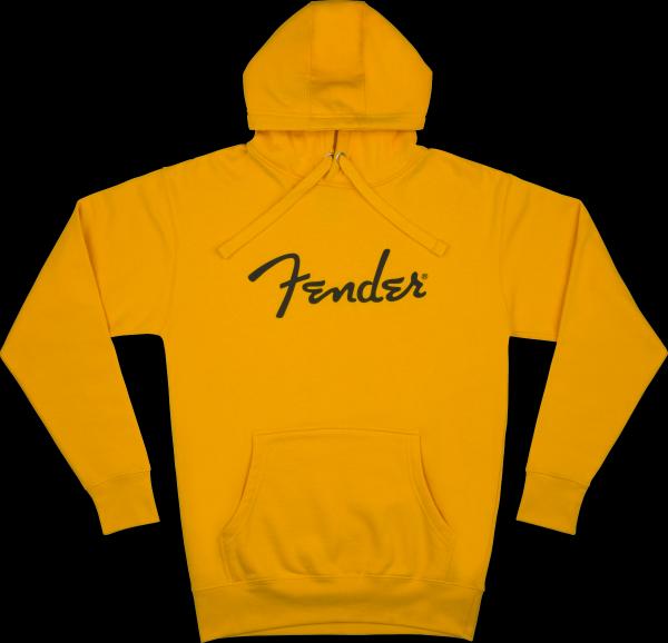 Fender Fender® Spaghetti Logo Hoodie, Butterscotch Blonde, M