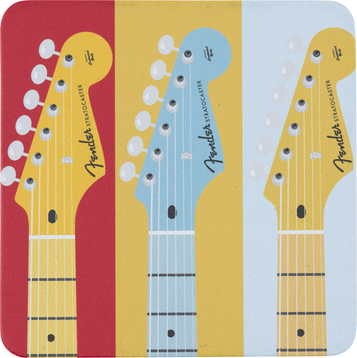 Fender Fender® Stratocaster™ Modern Design Coaster Set