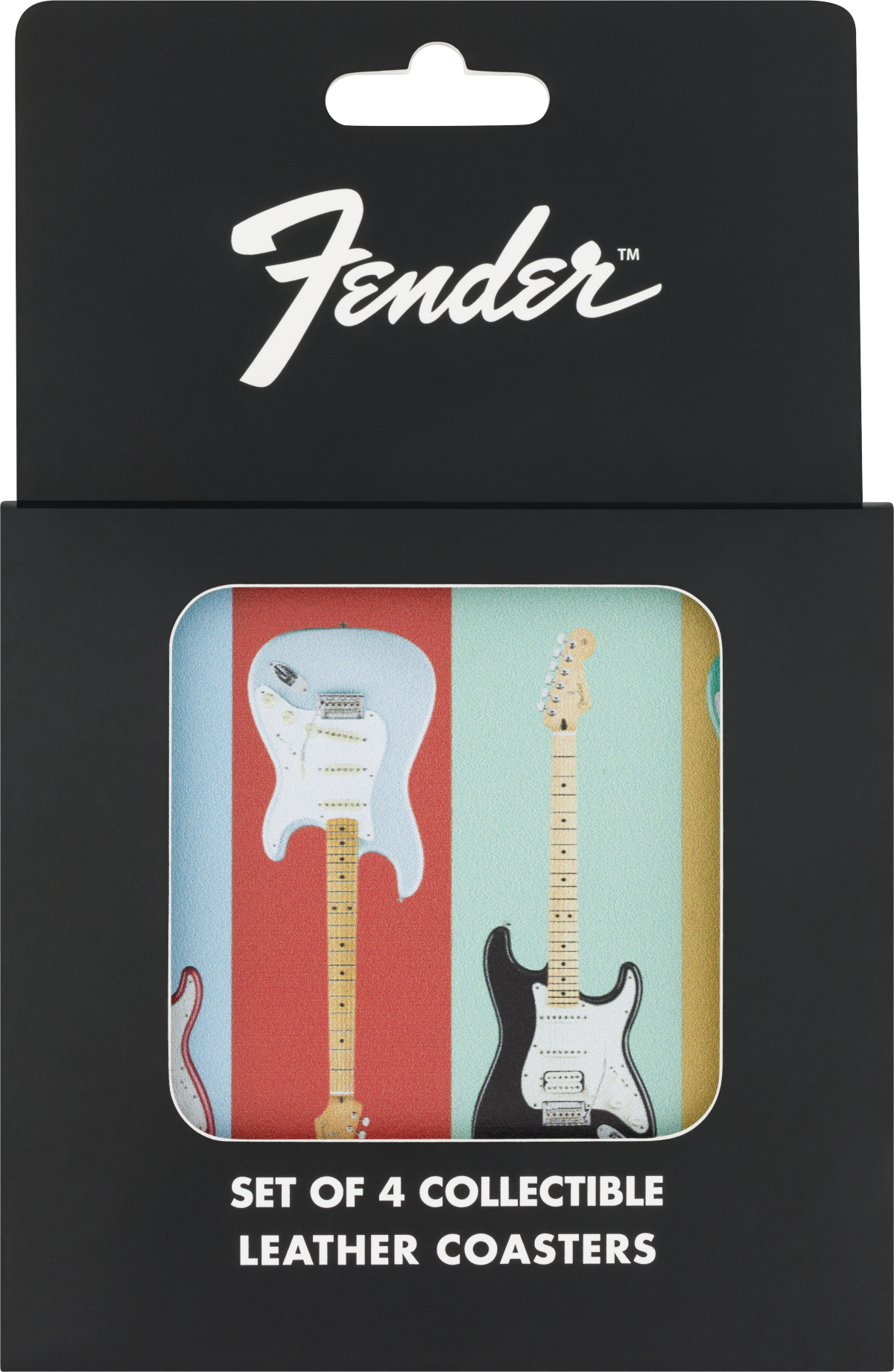 Fender Fender® Stratocaster™ Modern Design Coaster Set