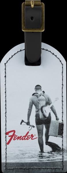 Fender Fender® Vintage Ad Luggage Tag, Scuba Diver