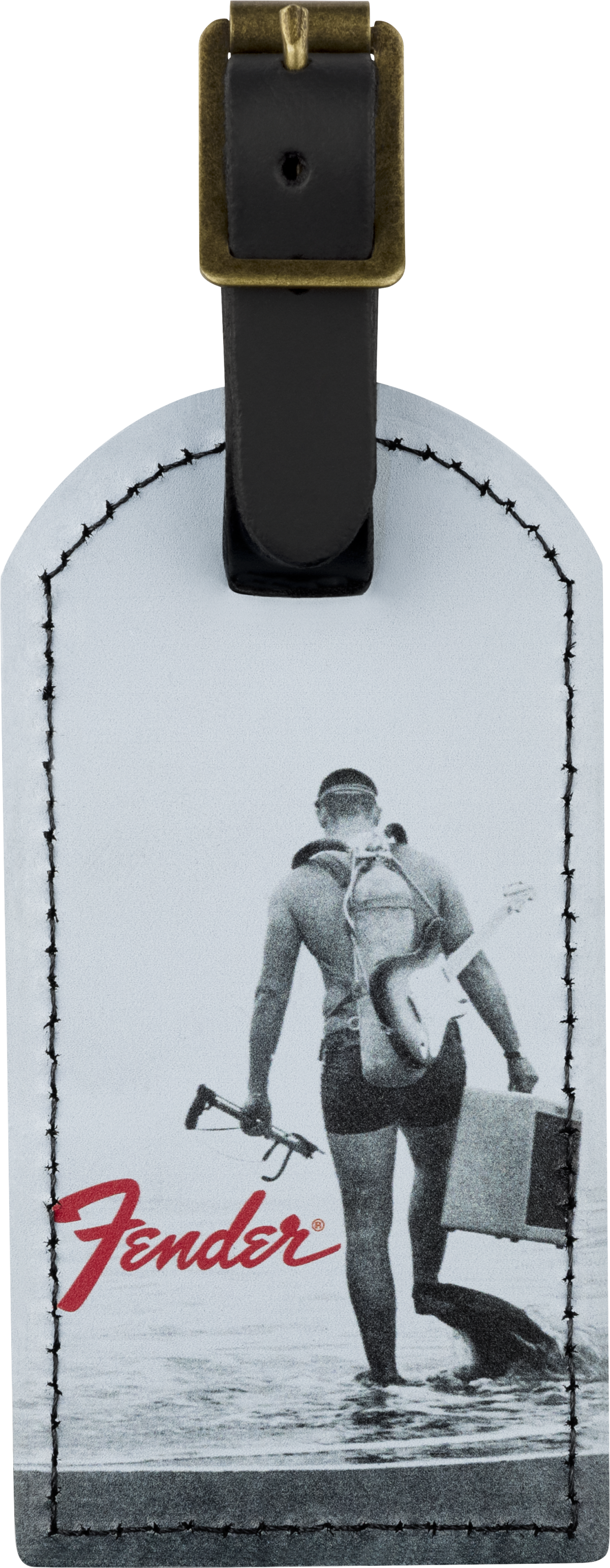 Fender Fender® Vintage Ad Luggage Tag, Scuba Diver