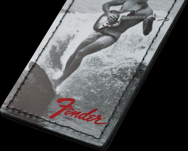 Fender Fender® Vintage Ad Luggage Tag, Surfer