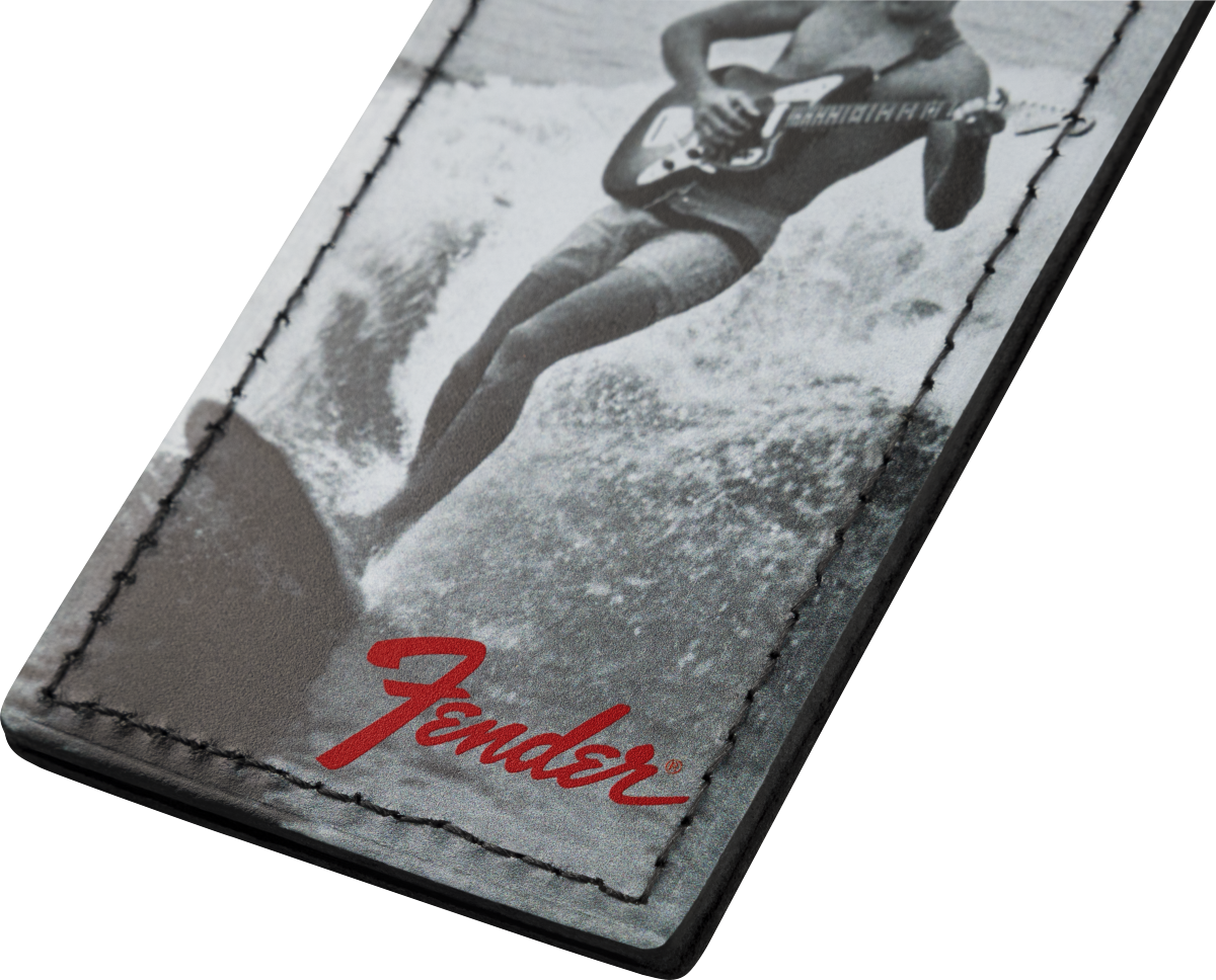 Fender Fender® Vintage Ad Luggage Tag, Surfer