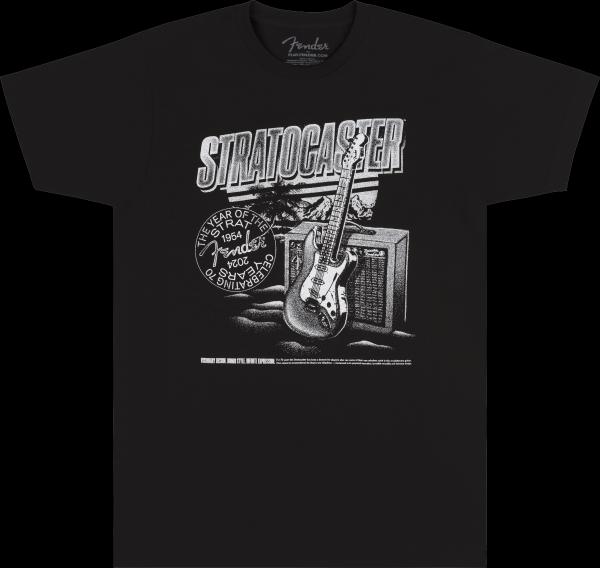 Fender Fender Stratocaster™ 70th Anniversary, Tee, Black, M