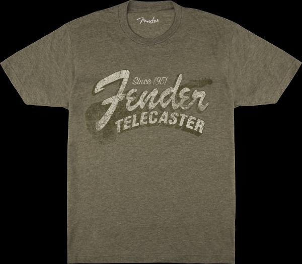 Fender Fender® Since 1951 Telecaster™ T-Shirt, Military Heather Green, L