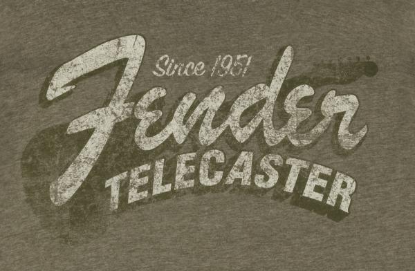 Fender Fender® Since 1951 Telecaster™ T-Shirt, Military Heather Green, L