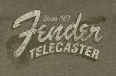 Fender Fender® Since 1951 Telecaster™ T-Shirt, Military Heather Green, L