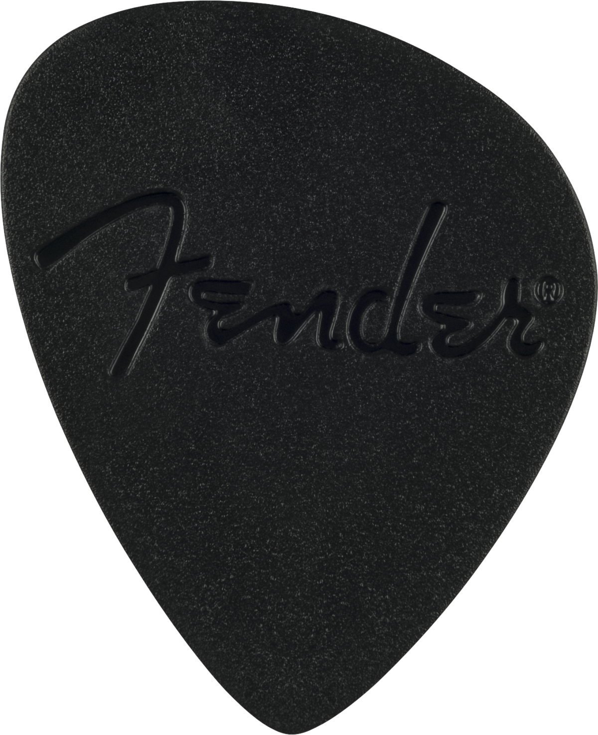 Fender Offset Polycarbonate Picks, Black (6)