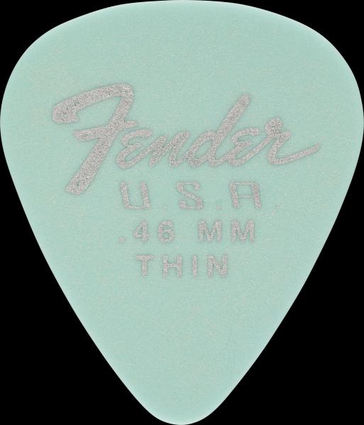 Fender Dura-Tone 351 Shape, .46, Daphne Blue, 12-Pack