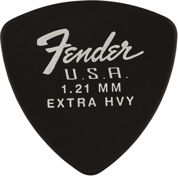 Fender Dura-Tone 346 Shape, 1.21, Black, 12-Pack