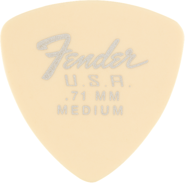 Fender Dura-Tone 346 Shape, .71, Olympic White, 12-Pack