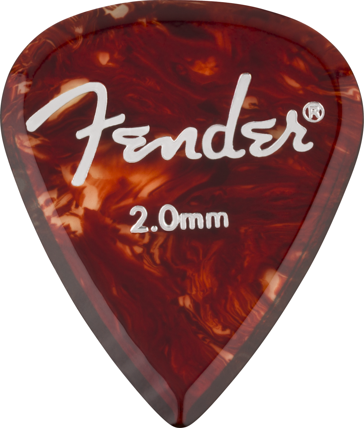 Fender Aero Acrylic Picks, 6-count, 2.0mm
