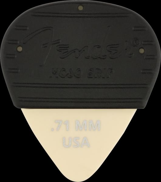 Fender Mojo Grip Picks, Dura-Tone Delrin .71, 3-Pack