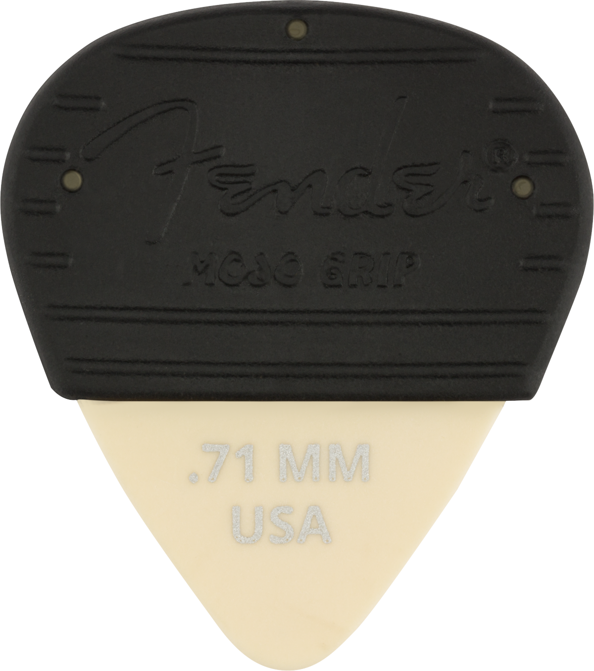 Fender Mojo Grip Picks, Dura-Tone Delrin .71, 3-Pack