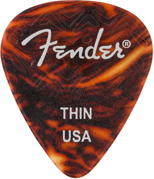 Fender 351 Shape, Tortoise Shell, Thin (6)
