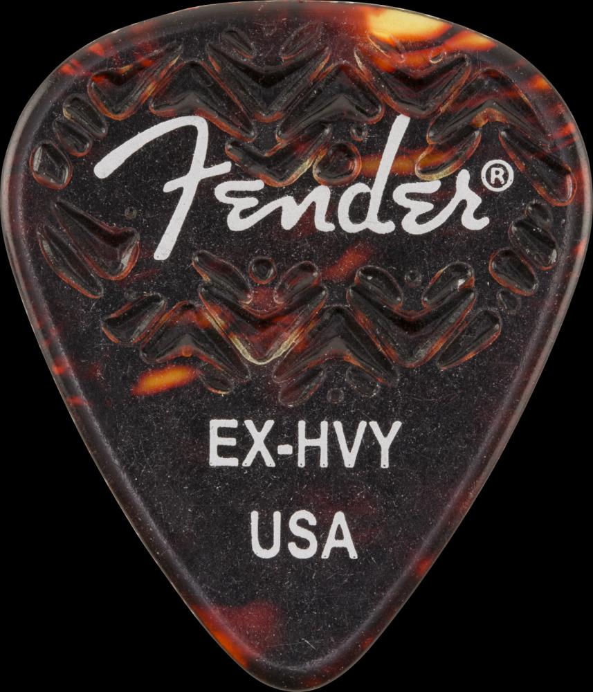 Fender 351 Shape, Tortoise Shell, Extra Heavy (6)