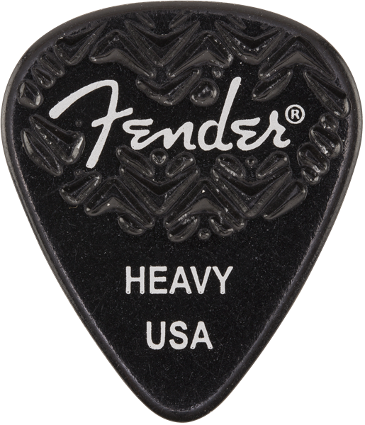 Fender 351 Shape, Black, Heavy (6)