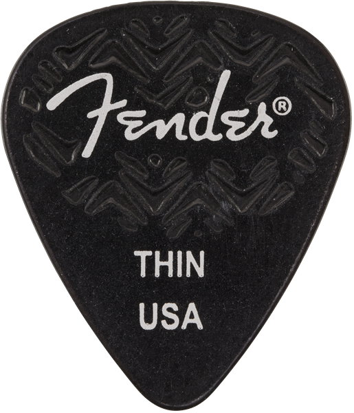 Fender 351 Shape, Black, Thin (6)