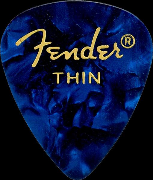Fender 351 Shape, Blue Moto, Thin (144)
