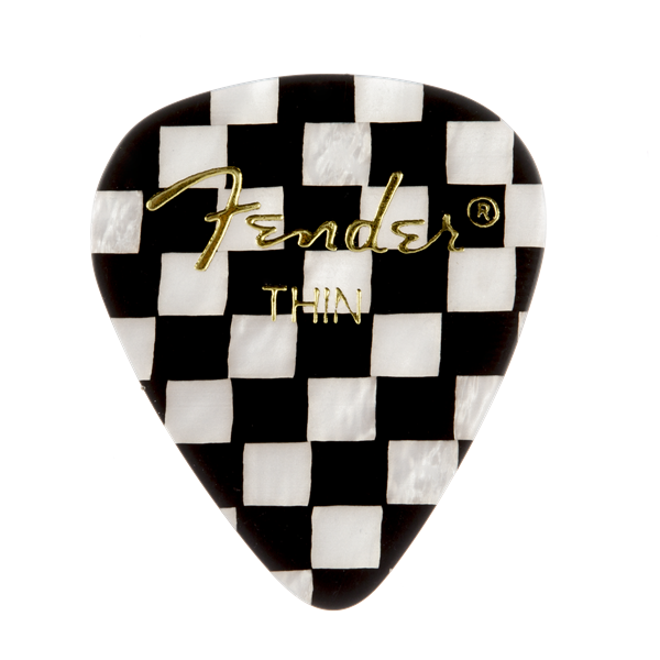 Fender 351 Shape, Checker, Thin (12)