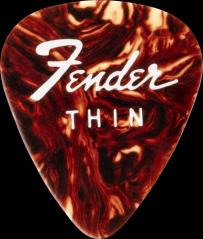 Fender Fender® Fine Electric Pick Tin - 12 Pack