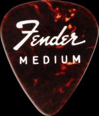 Fender Fender® Fine Electric Pick Tin - 12 Pack