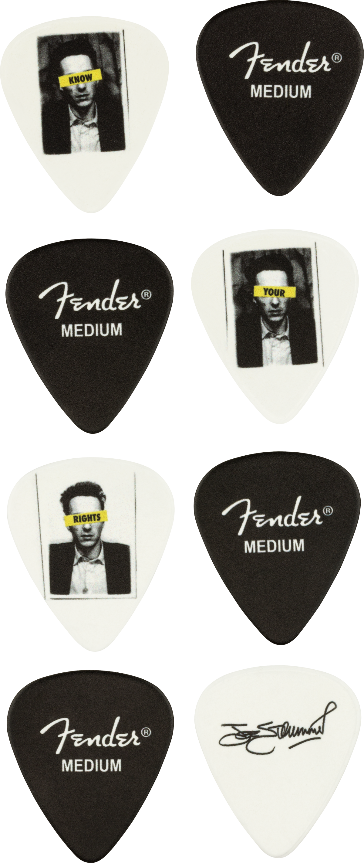 Fender Joe Strummer Pick Tin, Medium (8)
