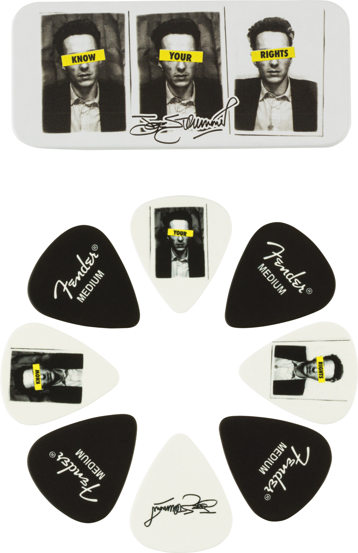 Fender Joe Strummer Pick Tin, Medium (8)