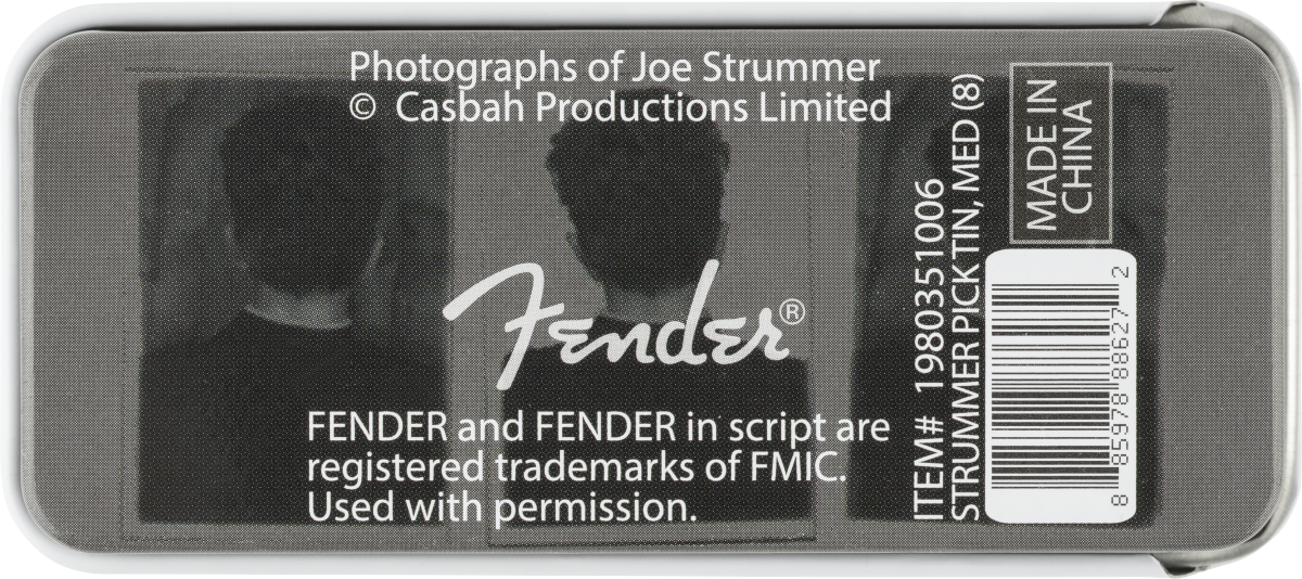 Fender Joe Strummer Pick Tin, Medium (8)