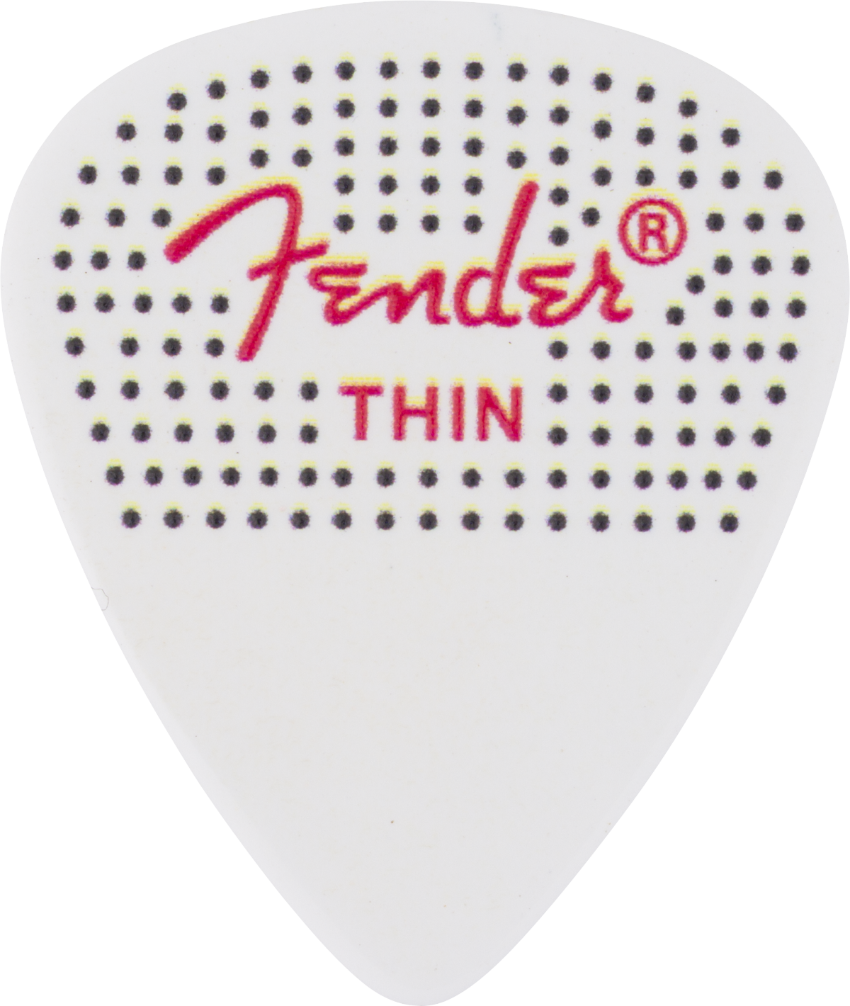Fender 351 Dotted Celluloid Picks, 12-Pack, Thin
