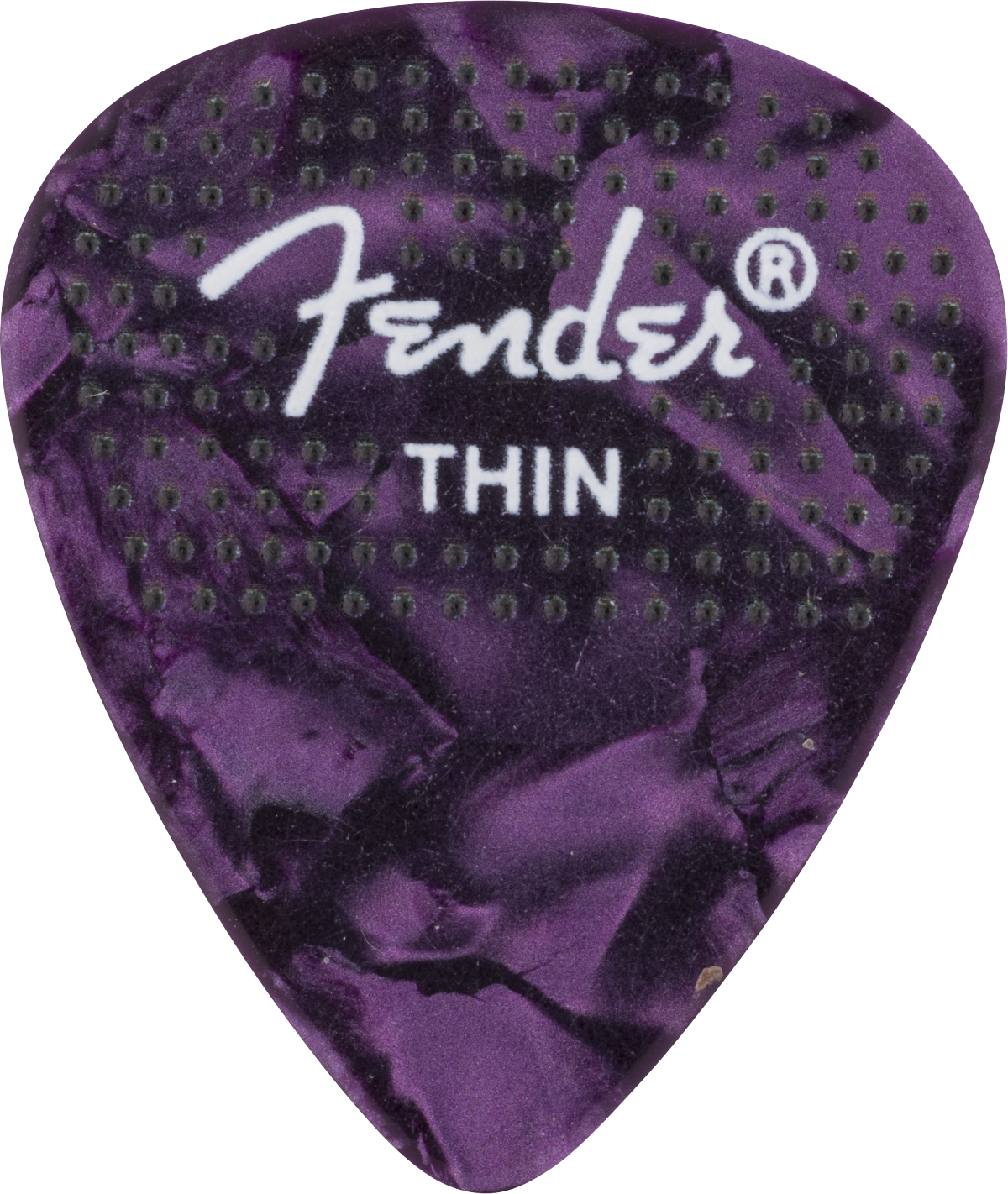 Fender 351 Dotted Celluloid Picks, 12-Pack, Thin