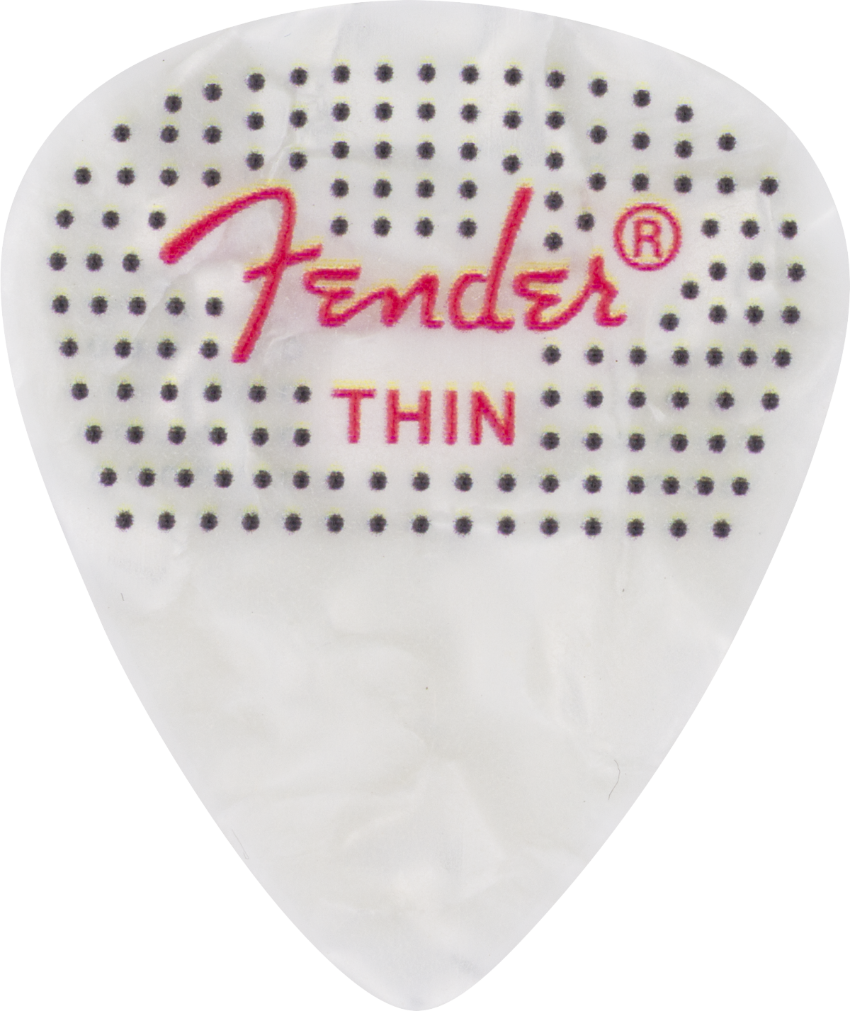 Fender 351 Dotted Celluloid Picks, 12-Pack, Thin