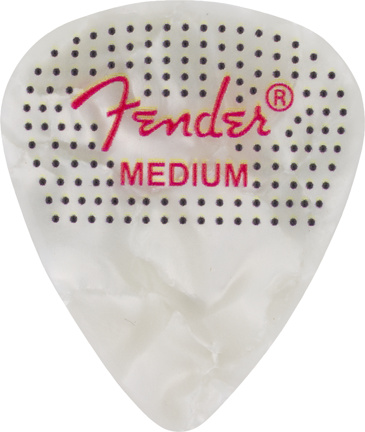 Fender 351 Dotted Celluloid Picks, 12-Pack, Medium