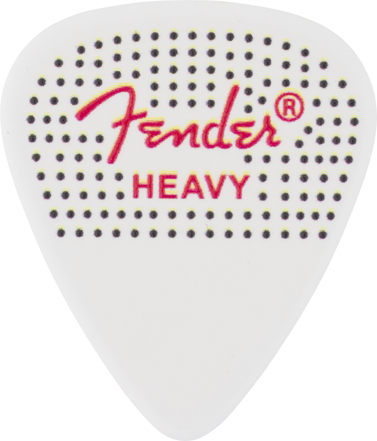 Fender 351 Dotted Celluloid Picks, 12-Pack, Heavy