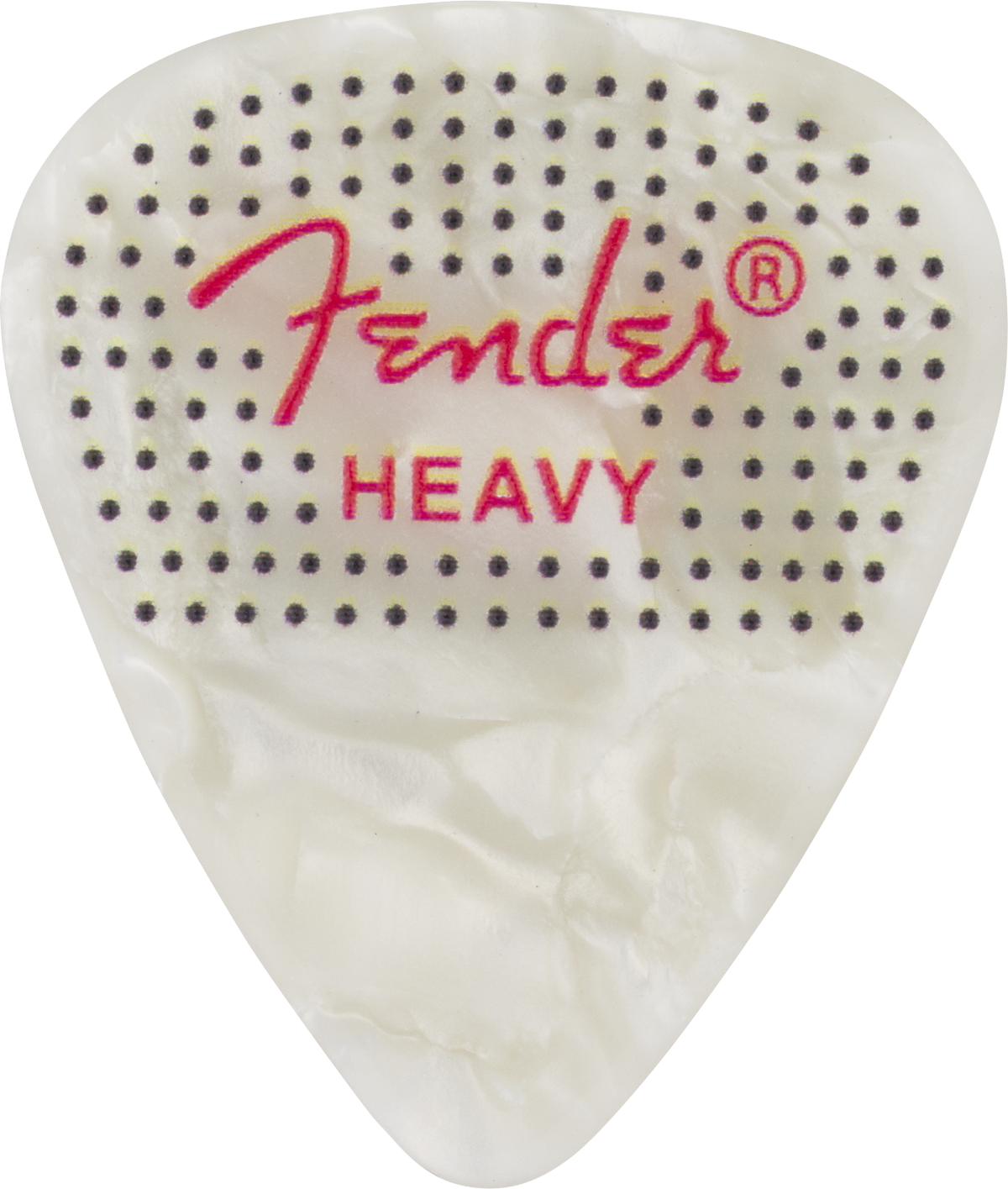 Fender 351 Dotted Celluloid Picks, 12-Pack, Heavy